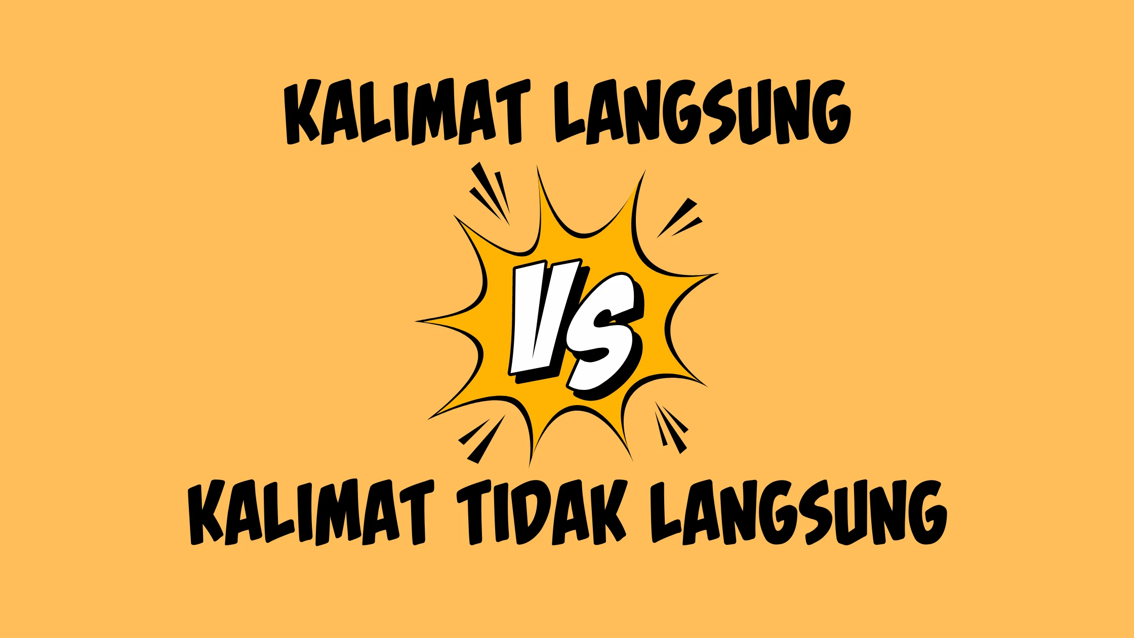 Contoh Kalimat Langsung dan Tidak Langsung