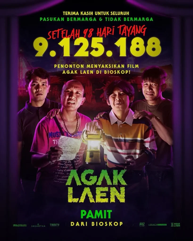 Jumlah Penonton Film Agak Laen
