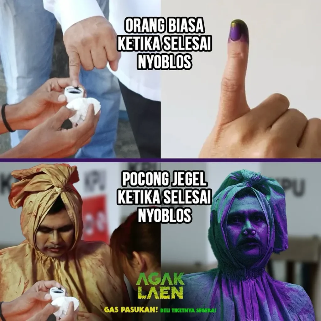 Konten Meme Film Agak Laen