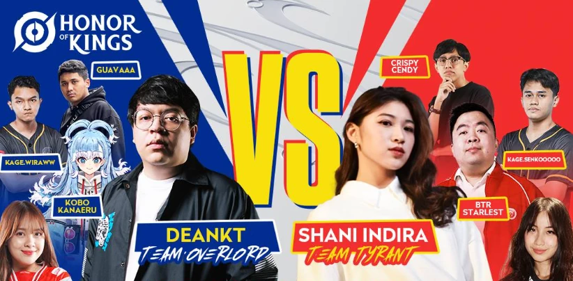 Honor of Kings Event dengan Guest Star DeanKT dan Shani Indira